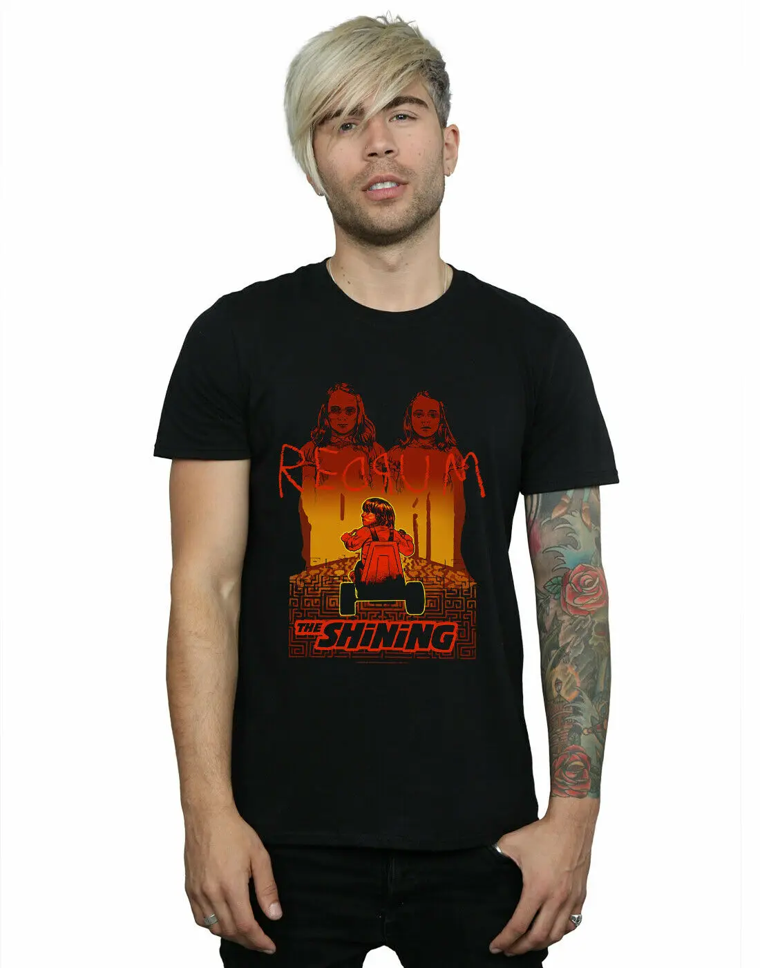The Shining Mens Redrum Twins T Shirt |