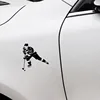 13.8CM*13.5CM Fashion Hockey Sport Silhouette Decal Vinyl Car Stickers Black/Silver Decoration S9-1170 ► Photo 3/6