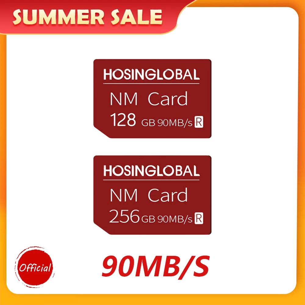 NM Card 128GB 256GB Nano Memory For Smart Phone Huawei Mate20 P40 Pro Series Nova5 6 MatePad Read 90MB/s Micro TF/SD |
