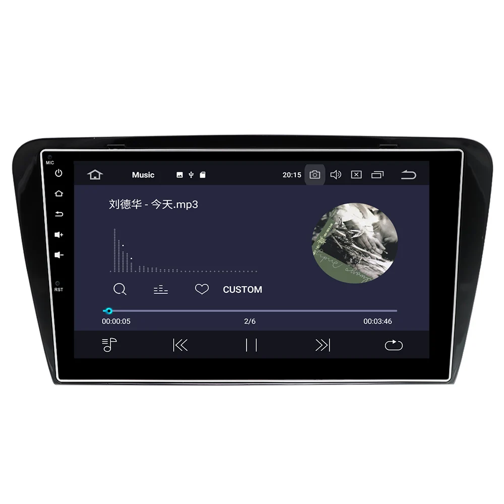 Android 9,1 10," ips автомобильный dvd-плеер gps навигационная радио для Skoda Octavia A7 2013+ головное устройство мультимедийный плеер магнитофон