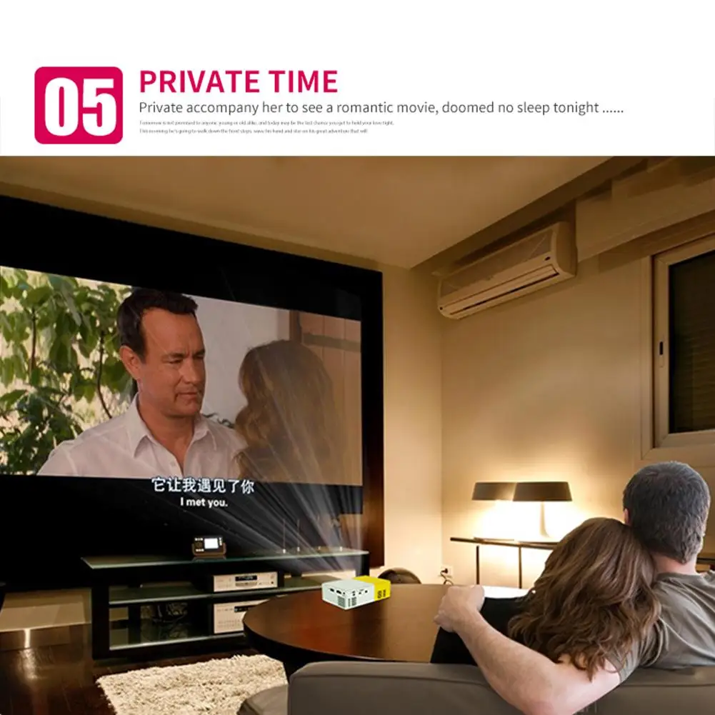Портативный мини проектор YG300 встроенный аккумулятор версия lcd 1080P 600 лм Домашний медиа плеер совместим с различными ПК телефон HDMI