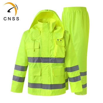 

Construction Pants Raincoat Traffic Construction Environmental Uniform Separate Raincoat Suit Pants Waterproof Outdoor Jacket