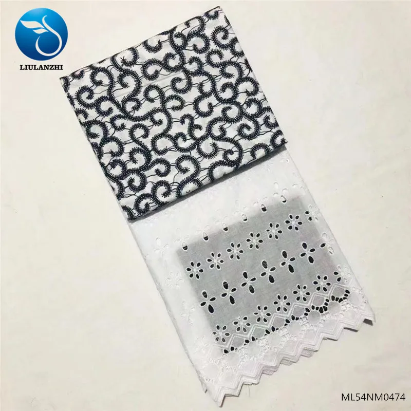 ML54NM0474 LIULANZHI Африканская Хлопковая ткань Анкара воск дизайн 3 ярдов сухие кружева вуаль ткань вышивка Африканские кружева 2,5 ярдов ML54NM0457-84 - Цвет: ML54NM0474