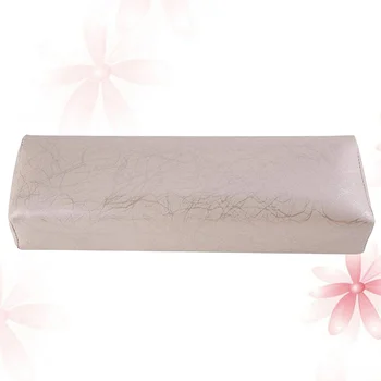 

Manicure Hand Pillow Manicure Rectangle Leather Hand Pillow Large Size Hand Pillow (Golden Brown)