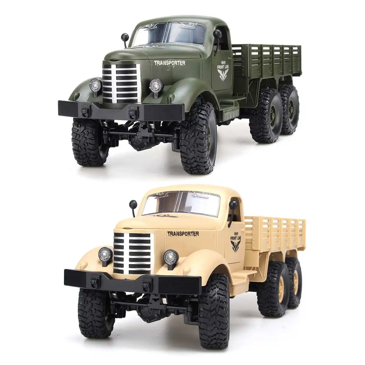 1/16 2,4G 6WD пульт дистанционного управления RC грузовик военный автомобиль Рок Гусеничный командный Коммуникационный автомобиль RTR игрушка авто армейские Грузовики Игрушки для мальчиков