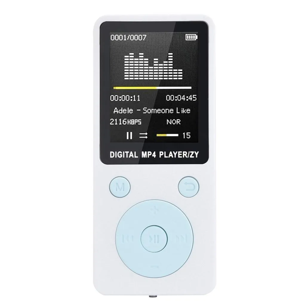 2020 Портативный MP3/MP4 музыкальный плеер без потерь FM рекордер 4 3 дюймовый с Fm радио