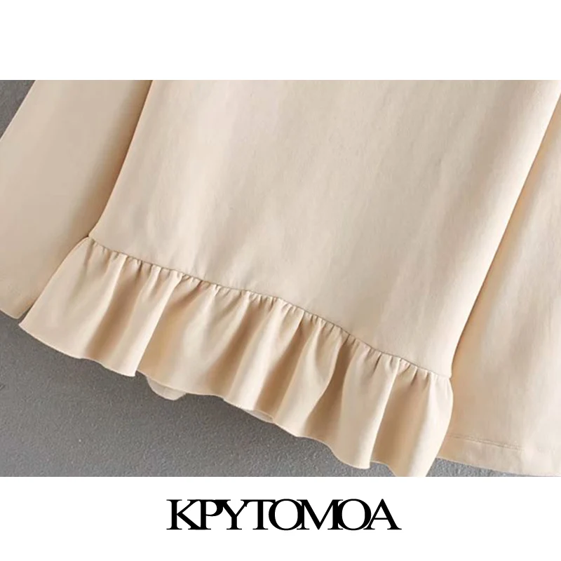  Vintage Sweet Ruffles Loose Hooded Sweatshirts Hoodies Women 2020 Fashion Long Sleeve Solid Female 