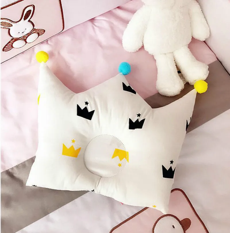 1pcs Baby Pillow Newborn Head Protection Cushion Baby Bedding Infant Nursing Shaping Pillow Boy Girl Room Decoration Accessories - Цвет: 21