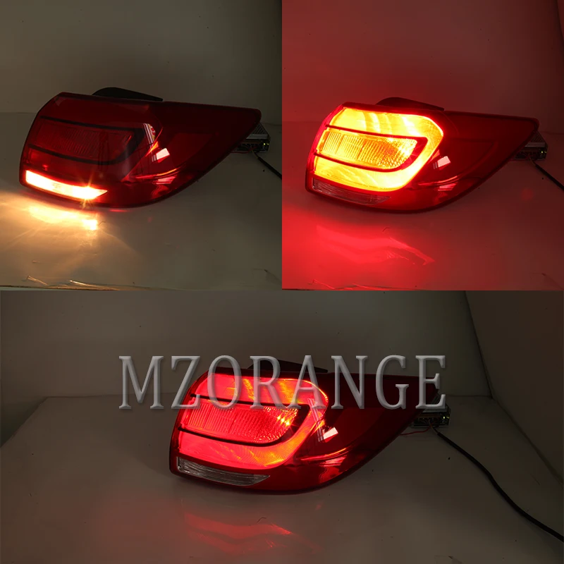 MZORANGE внешний ВНУТРЕННИЙ Задний тормозной светильник для KIA Sportage R 2014 2015 2016 задний