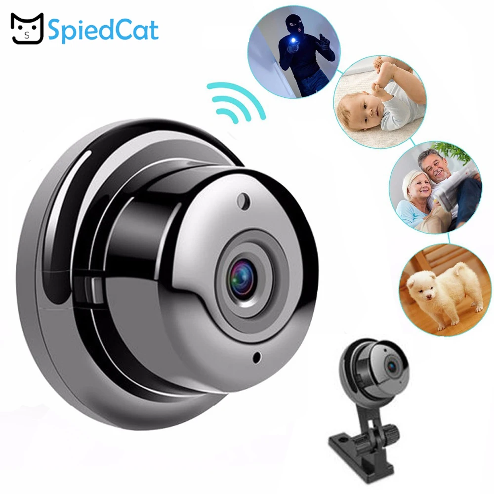 Профессиональный беспроводной Wifi Мини Full HD 1080P камера домашний мониторинг для