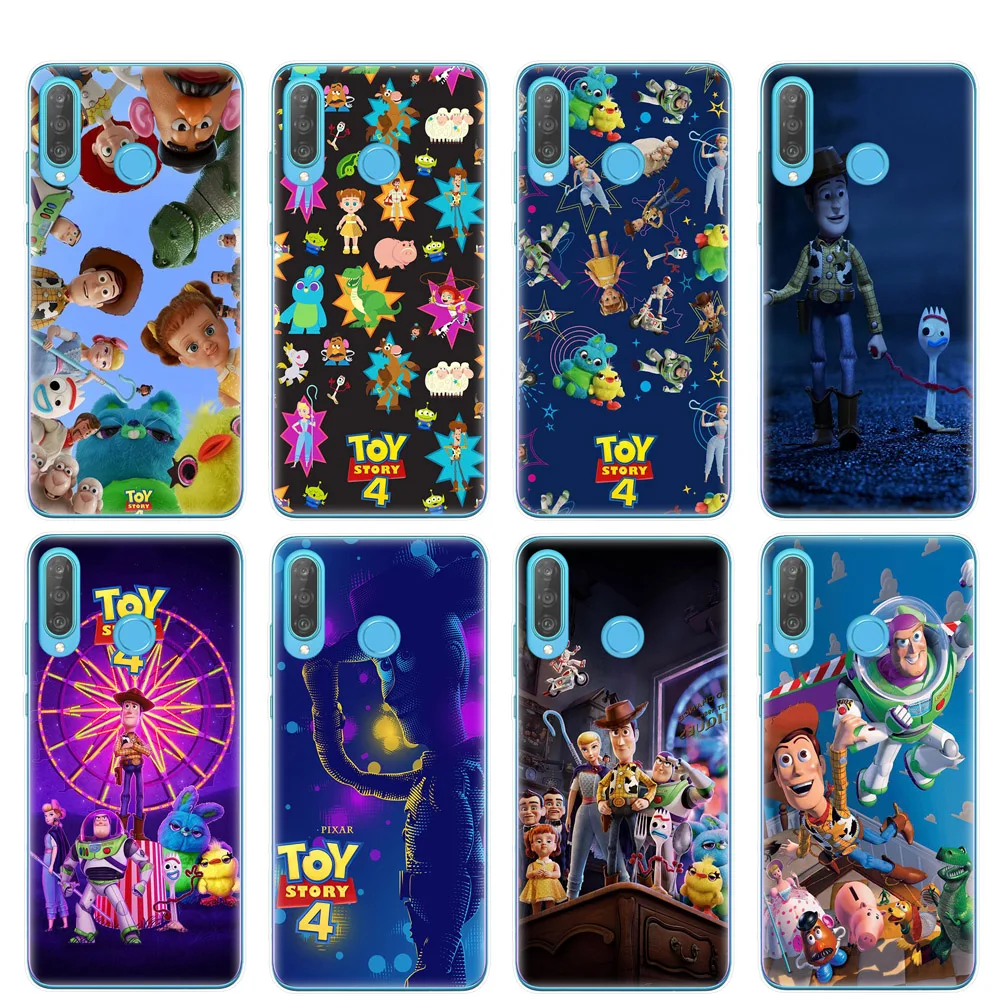 

cowboy Woody Buzz Lightyear Toy Story Phone Cover For Coque Huawei P30 P20 Lite Pro P10 P9 P8 Lite 2017 Soft Silicone Case Funda