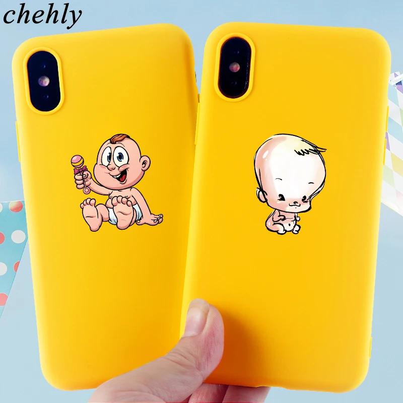 Мультяшный Новый чехол для телефона IPhone 6s 7 8 11 Plus Pro X XS MAX XR милые детские Чехлы