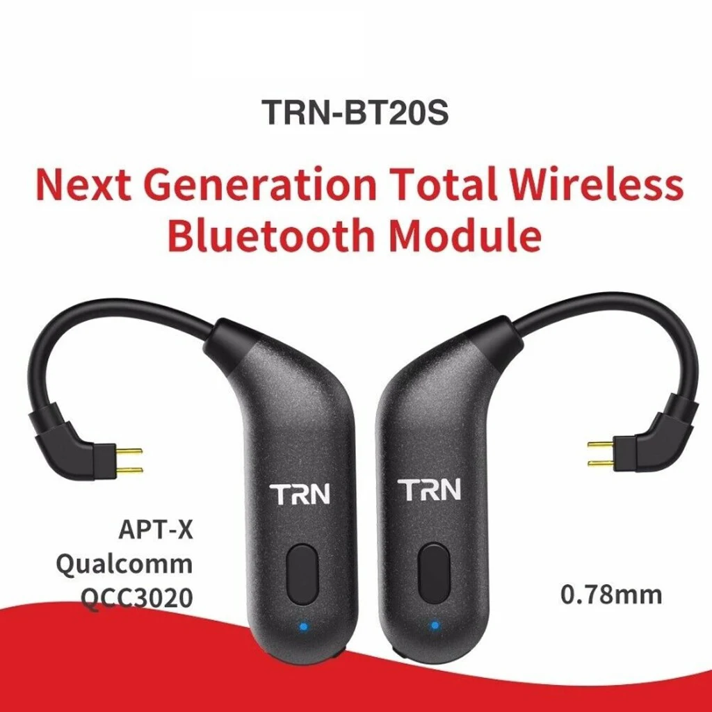  Bluetooth V5.0 Ear Hook Built-in Microphone Support Earphone Adapter with Mic MMCX Cable DSP Noise-isolating Earbuds Connector