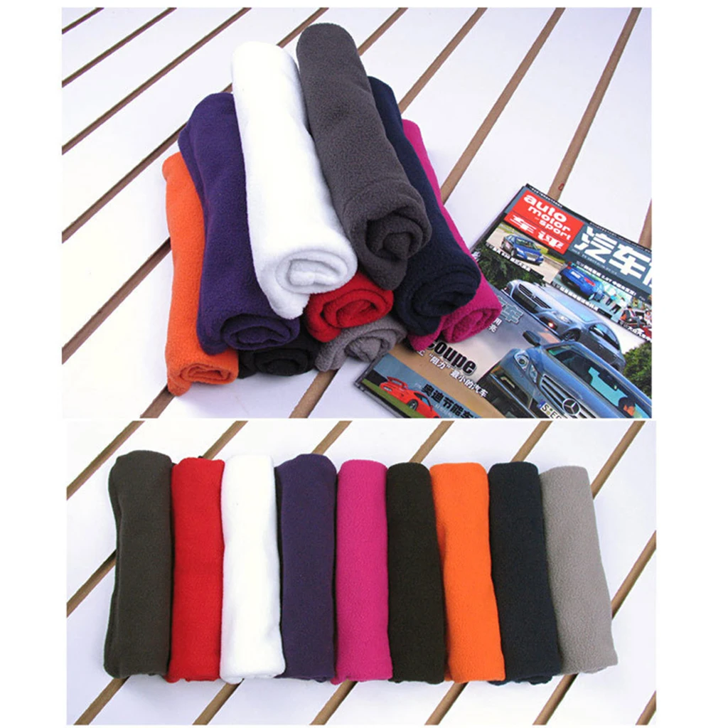Neckwarmer Thermal Polar Fleece Snood Scraf Motorbike Cycling Riding Mens Ladies  26 x 30 cm