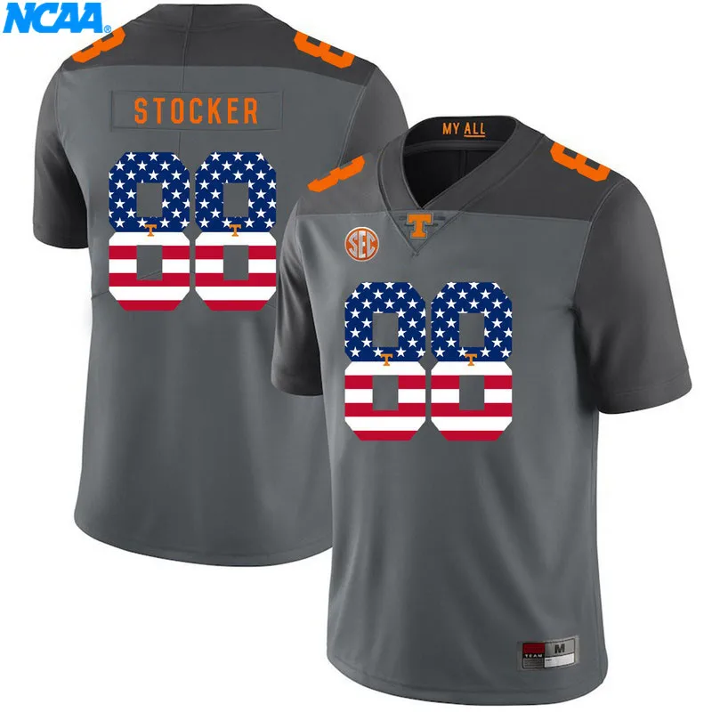 New Arrival High Quality Jerseys Luke Stocker#88 College Limited T-shirt Jerseys S-XXXL
