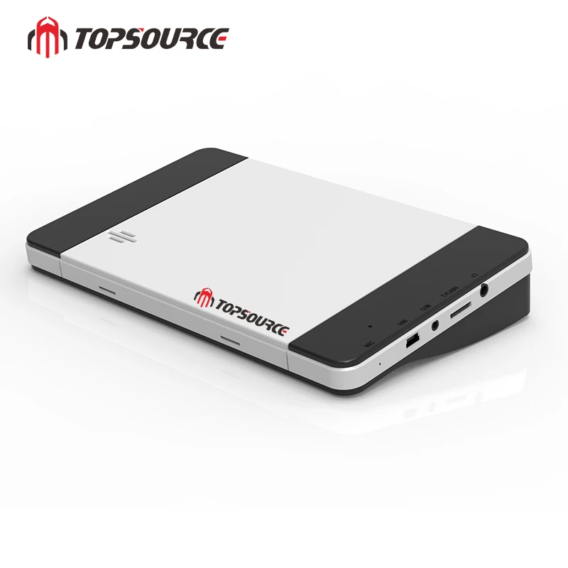 TOPSOURCE windows ce6.0 7 дюймов сенсорный экран автомобильный мультимедийный плеер DVD gps навигации с Бесплатные дорожные карты