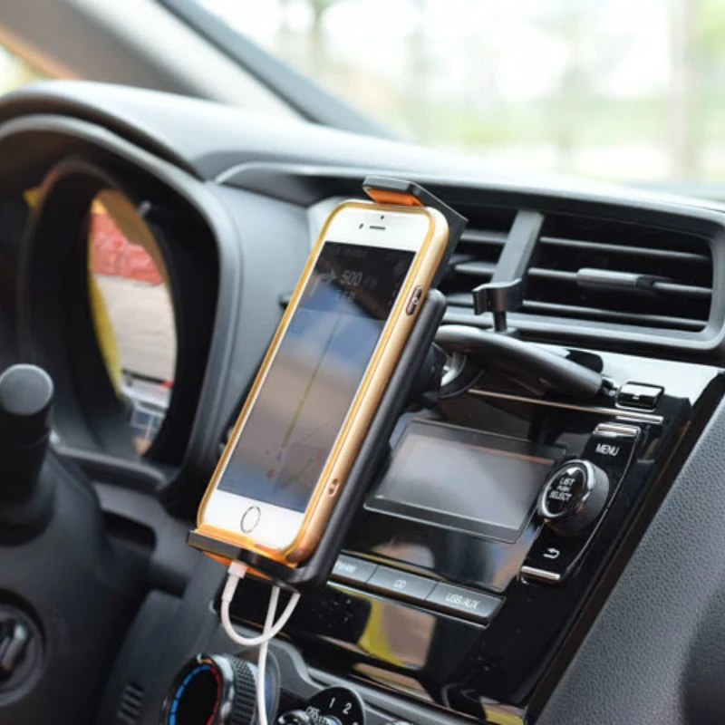 Регулируемый автомобильный держатель для планшета для iPad Air Mini 5 1 2 3 4-11 дюймов gps подставка для телефона для автомобиля CD порт вентиляционная панель лобовое стекло