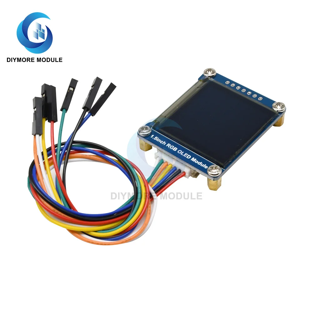 1-5-inch-RGB-OLED-Display-Module-128-128-6-bit-65K-Full-Color-Screen ...