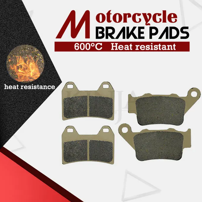 Motorcycle Front Rear Brake Pads For BMW G650 2007-2008 F800R 2009-2013 F800ST Fairing/Touring 2006-2012 | Автомобили и мотоциклы