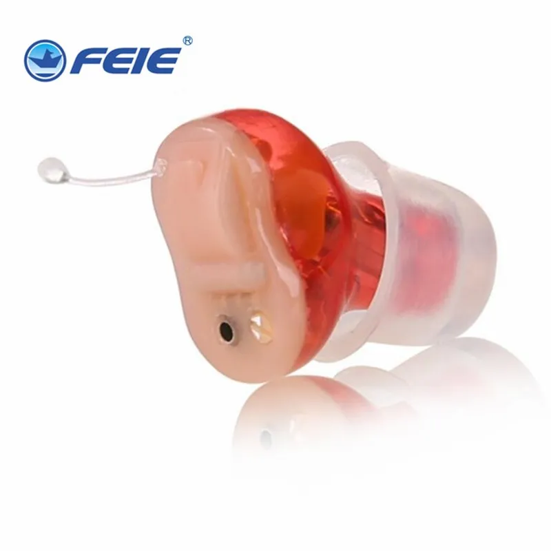  Invisible Hearing Aids Adjustable Ear Sound Amplifier Volume Tone Listen Hearing Assistance Aid Kit
