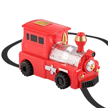 

Magic Inductive Toy, Magic Inductive Train with Marker Pen, Move Following Any Drawn Line for Pre-School Learning and Children (
