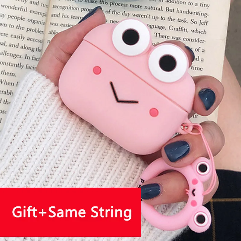 Cute Elmo Cookies Earphone Case For iPhone AirpodsPro Silicone TPU Full Protective Bluetooth Cover for AirPods Pro Headphone Box iphone 6 cardholder cases More Apple Devices