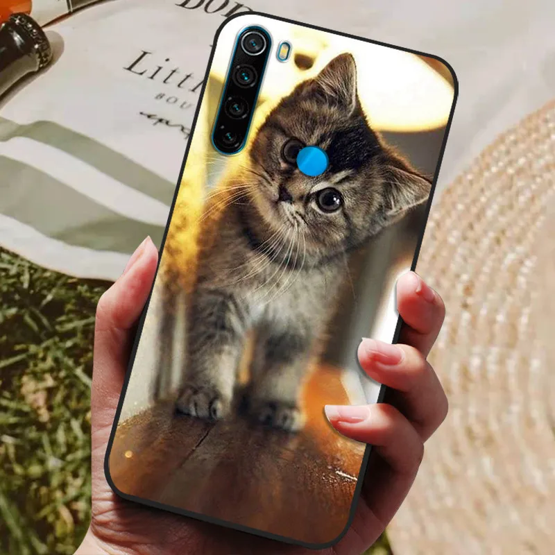For Xiaomi Redmi Note 8 2021 / 8T Back Cover Silicone Phone Case For Redmi Note 8T Note8T 8 T Funda Note8 Pro Coque Bumper Shell wallet cases Cases & Covers