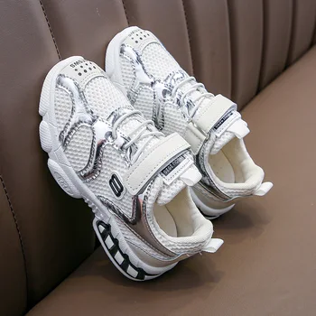 

sneakers Boys shoes kids sport shoes Lightweight Boys Girls Casual School Children mesh Breathable Shoes SSJ113