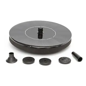 

7V Solar Fountain Watering Kit Garden Solar Fountain Pump Garden Waterfall Power Aquarium Pump Solar Birdbath Fountain Pump