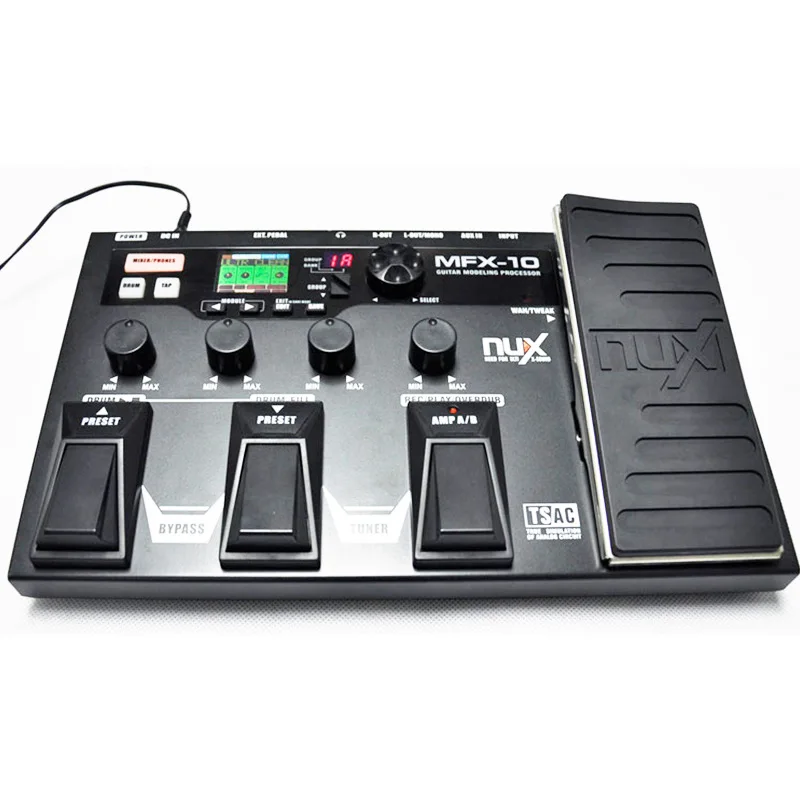 

Little Angel Nux MFX-10 Color Screen Guitar with Numbers Effector Multi Effects Device