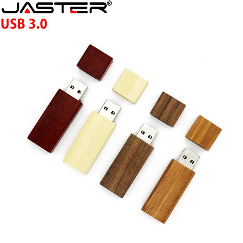 USB флеш накопитель JASTER деревянный с логотипом на заказ 4 64 Гб|USB флэш-накопители| |