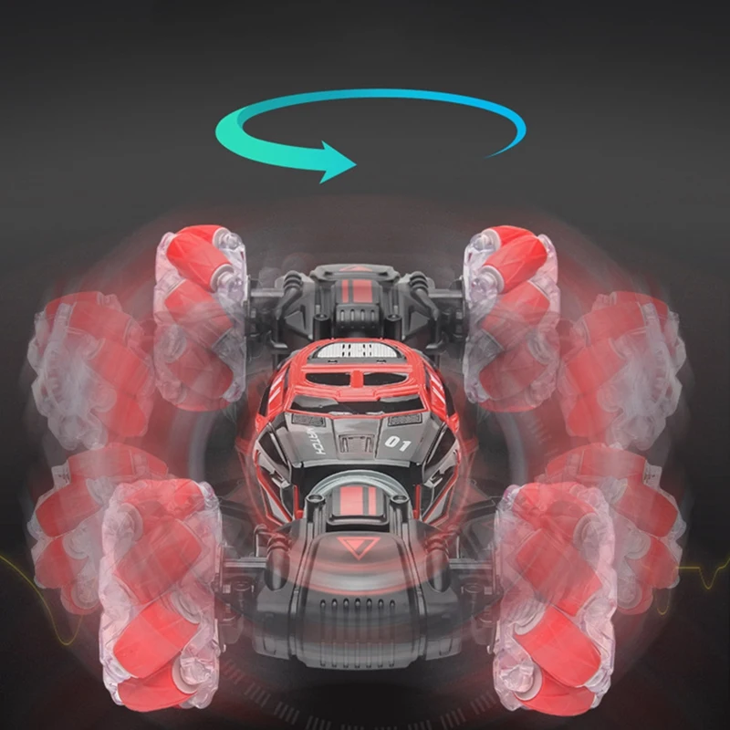 4WD RC трюк автомобильные часы датчик жеста управление деформируемый