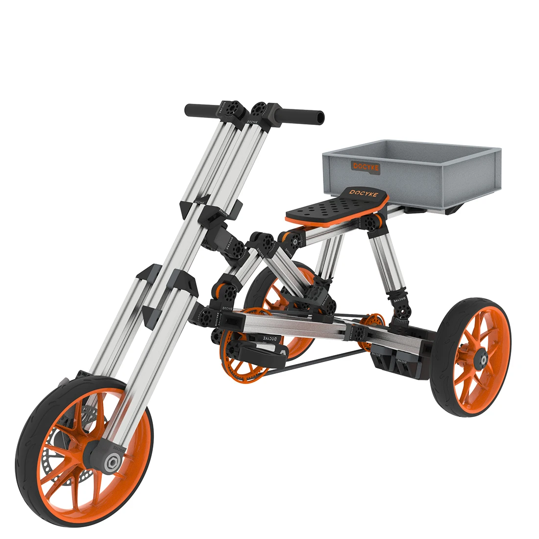 Docyke DIY творческие строительные поездки 15 в 1 Электрический велосипед Go Kart Balance