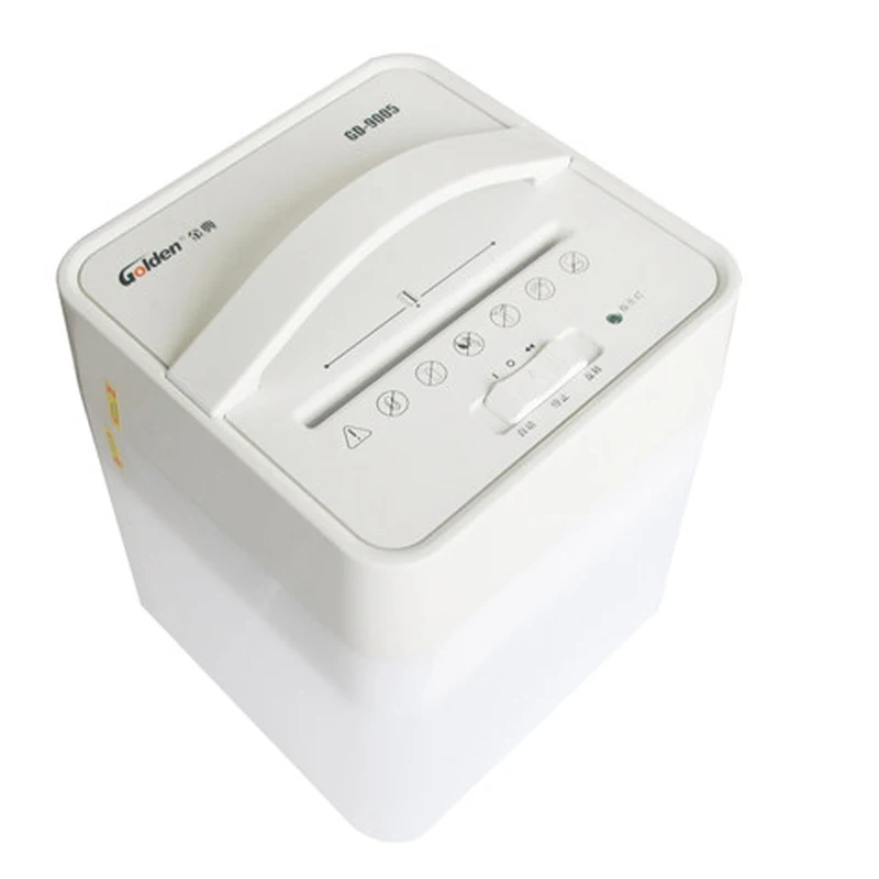 GD-9005 Paper shredder 3L 3*9mm Electric office shredder Mini silent shredder Household desktop shredder Solid nitride head