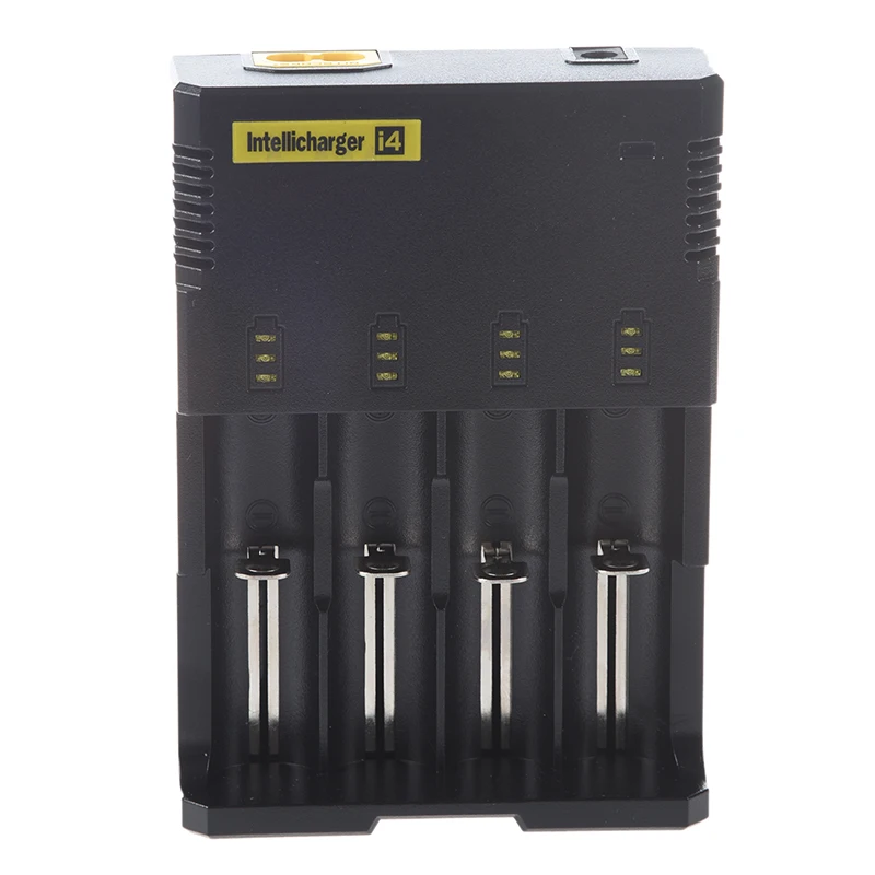 Abkt-nitecore i4 интеллектуальное зарядное устройство для Li-ion/NiMH NiCD 18560 500 350 AA AAA C