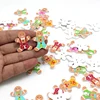 40pcs/pack Mixed Christmas Wooden Buttons for Craft Scrapbooking Products Accessories 2 Holes 3