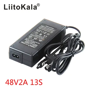 

LiitoKala 13S 48V 2A Lithium-ion battery pack charger 5.5*2.1mm Universal 54.6V 2A AC DC Power Supply Adapter