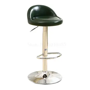 

Iron bar chair rotating modern minimalist cashier front desk bar stool home high chair lift bar stool