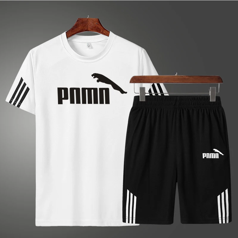 

2020 Sport Suit Quick Dry new 2020 Sports Suits Tracksuits Mens Summer Autumn Fitness Running suits Set Jogging Tracksuit 2 in1