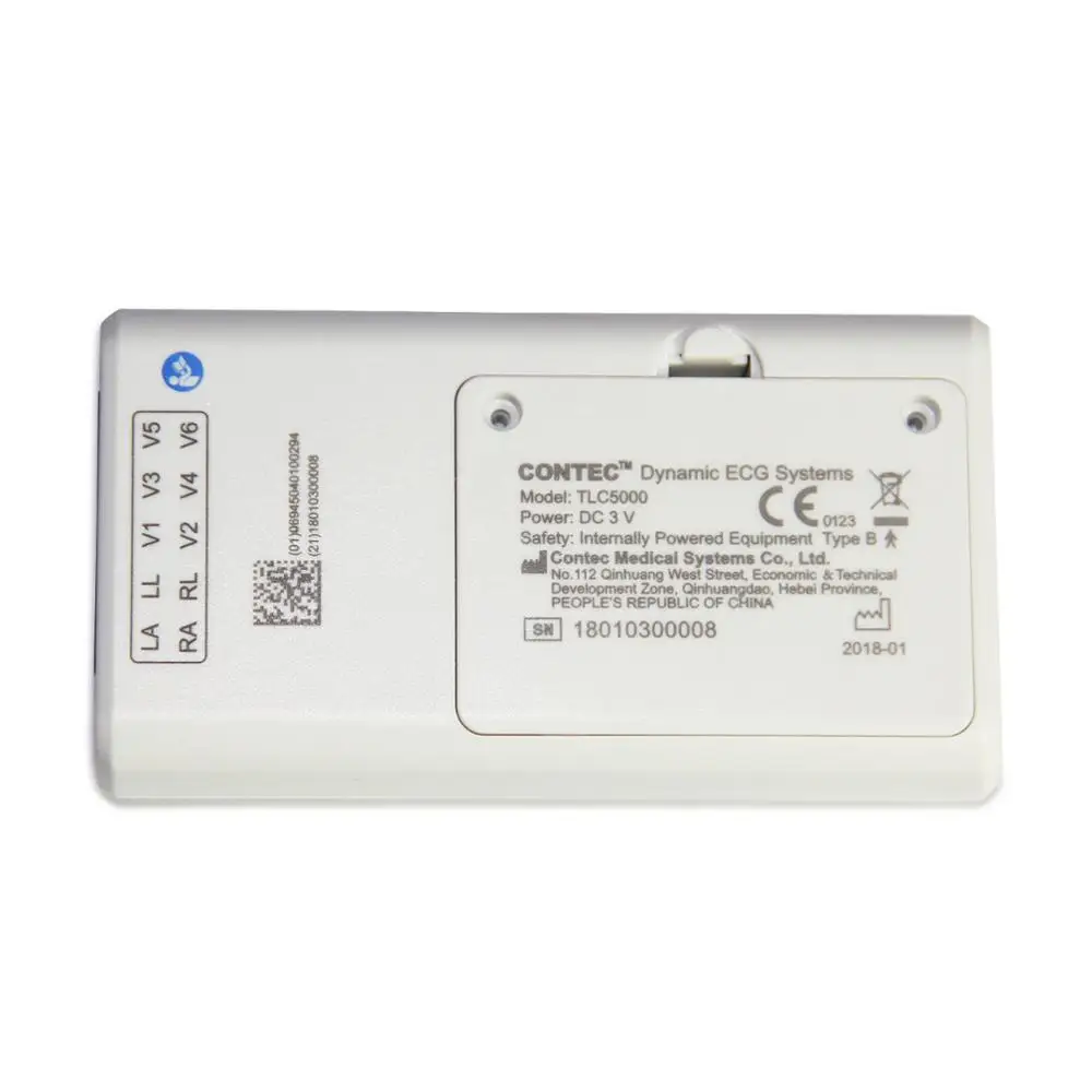 Contec производитель 12 каналов Contec TLC5000 ручной ЭКГ/ЭКГ Holter система мониторинга CE FDA Сертифицированная
