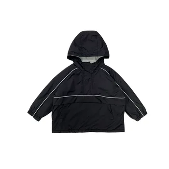 

Children's Clothing 2020 New Style Girls' Autumn and Winter Baby Autumn Coat Boys' Black Sports Reflective Coat Kids Coat