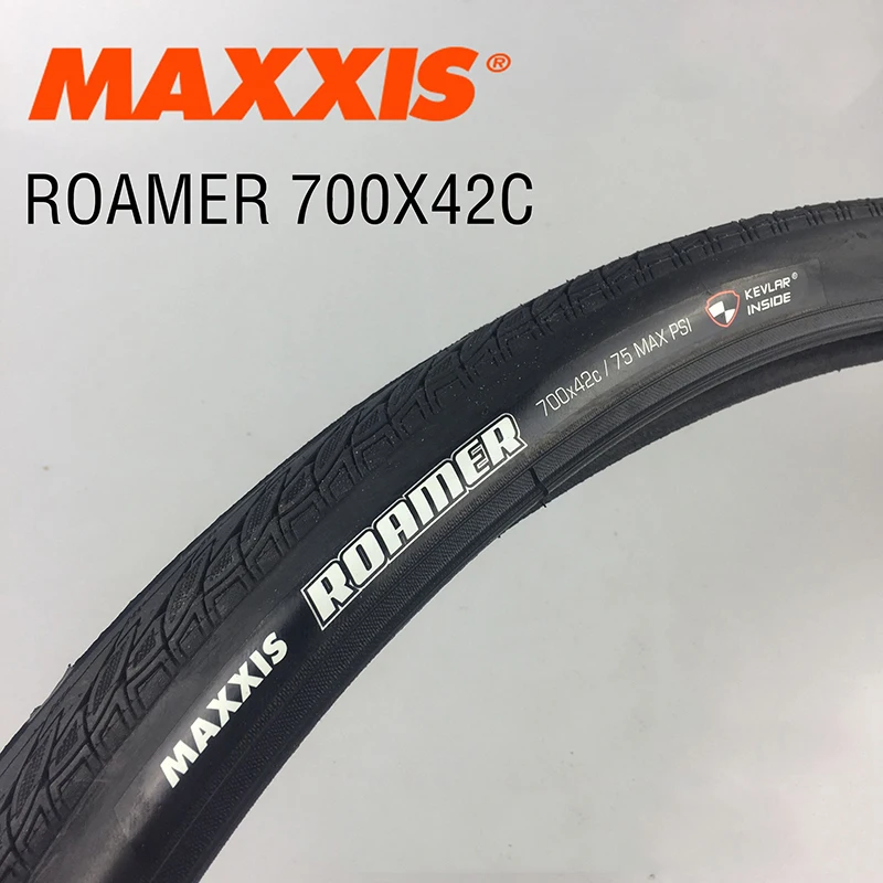 Maxxis Roamer 700 x 42c 60 TPI Wire Dual Compound KevlarInside tyre 