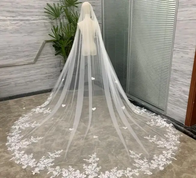 velo-da-sposa-cattedrale-in-pizzo-bianco-velo-di-tulle-a-1-strato-velo-da-sposa-avorio-accessori-da-sposa-da-sposa