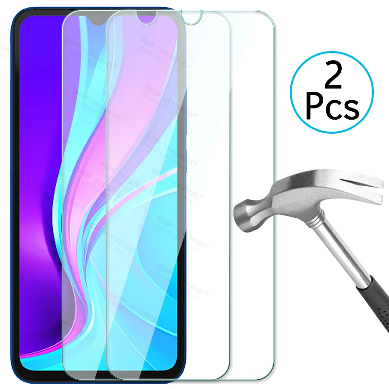 2 Sheets Protective Glass on For Xiaomi Redmi 9C NFC Screen Protector For Mi Redmi 9c 9 c c9 redmi9c NFC 9cnfc Glas Shield 6.53"