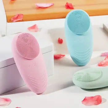 

Multifunctional Beauty Devices Silicone Facial Cleansing Brush Deep Pore Face Massage Skin Care Tool Skin Scrub Cleanser Tools
