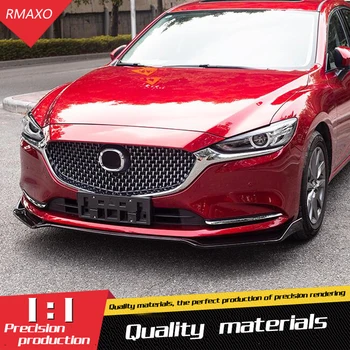 

For Mazda 6 ATENZA Body kit spoiler 2020-2021 For ATENZA ABS Rear lip rear spoiler front Bumper Diffuser Bumpers Protector