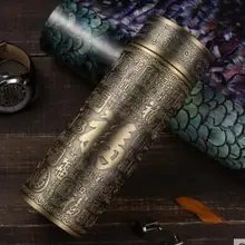 Стерлинговое серебро лайнер Кружка высокого класса бизнес воды чашка в подарок