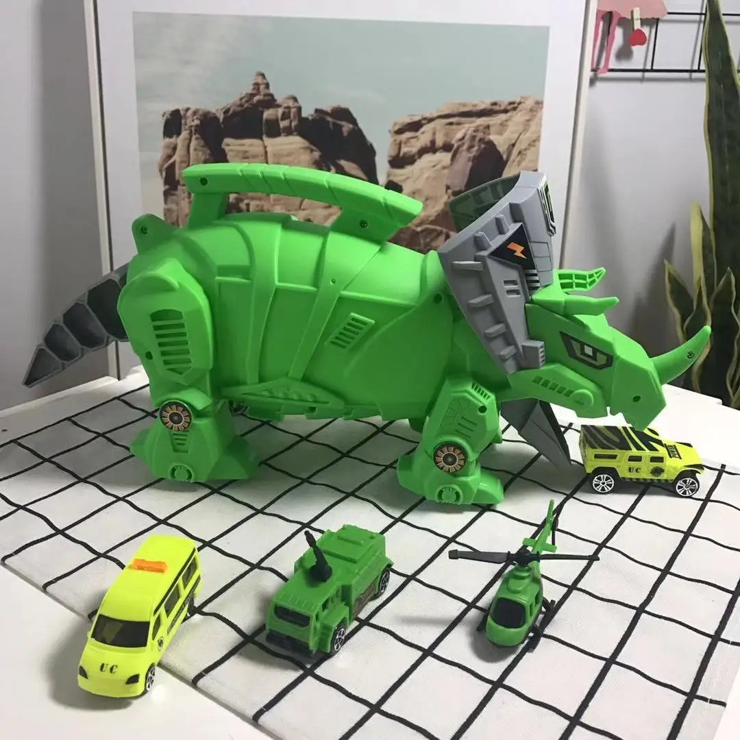 

Taiwan Hot Sales-Dinosaur Trailer Deployable Animal Dinosaur Freight Truck High Quality Tractors