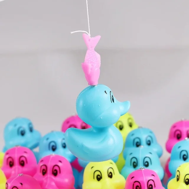 25-67pcs Kids Magnetic Fishing Toy with Inflatable Pool Floating Fish Ducks Parent-child Interactive Toys Game for Children 5