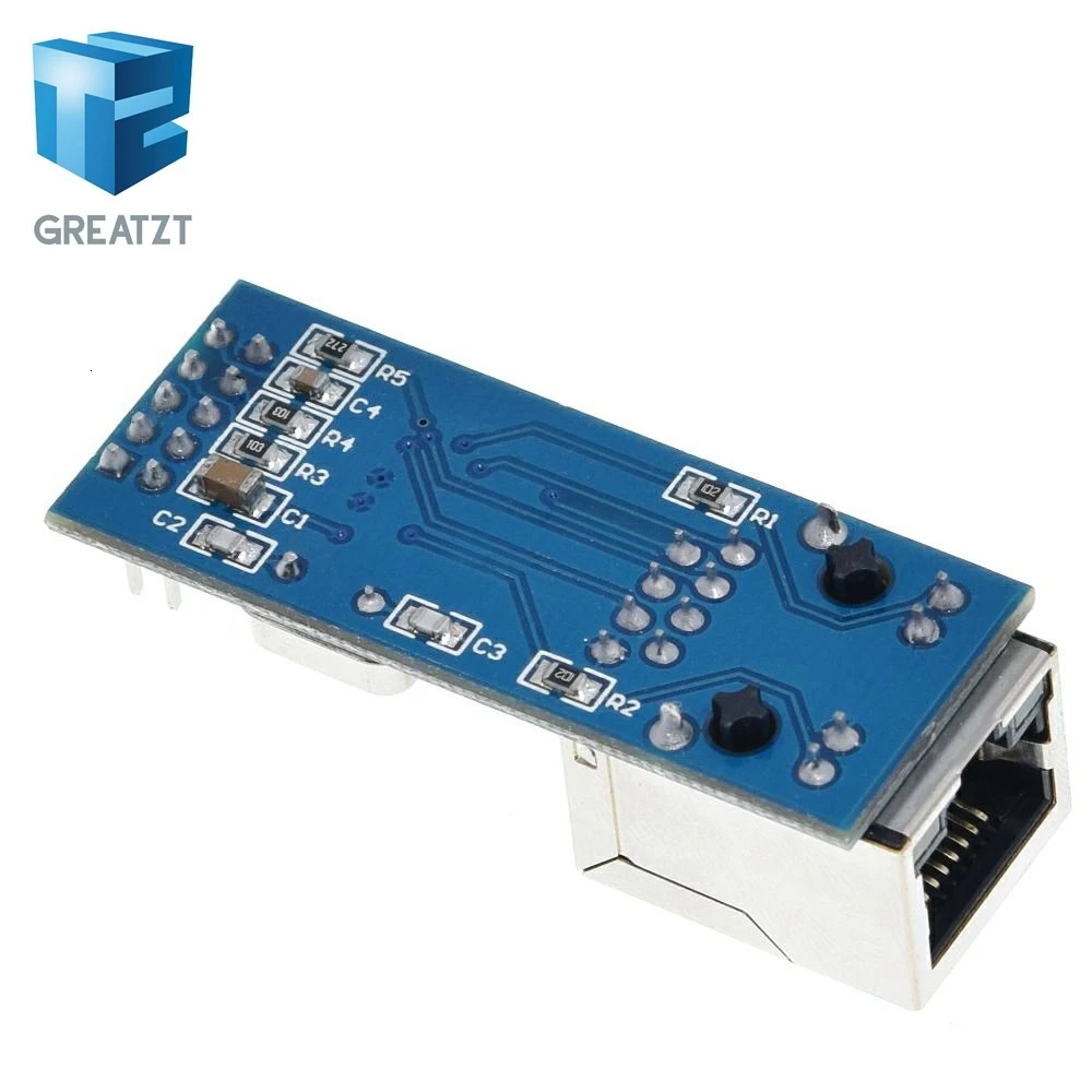 GREATZT ENC28J60/ENC28J60(мини версия) LAN Ethernet сетевой модуль 25 МГц кристалл AVR 51 LPC STM32 3,3 В